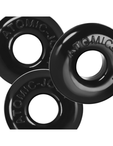 Lot de 3 Cokrings Ringer Max 20 mm Noirs Lot de 3 Cokrings Ringer Max 20 mm Noirs
