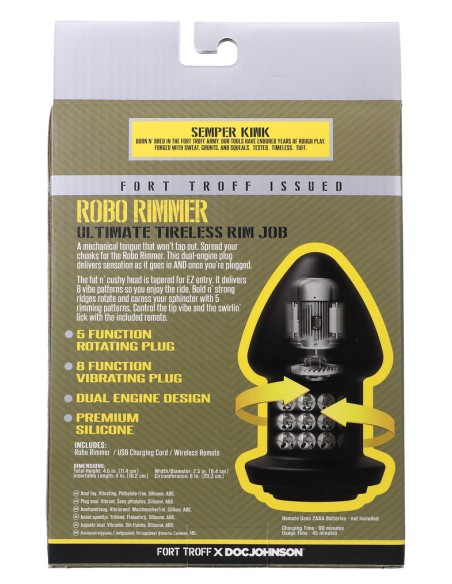 Plug Robo Rimmer 10 x 6.4 cm