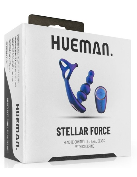 Ballstretcher Plug vibrant Stellar Force 10 x 3.4cm