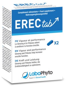 Stimulant d'érection Erec Tab 2 gélules