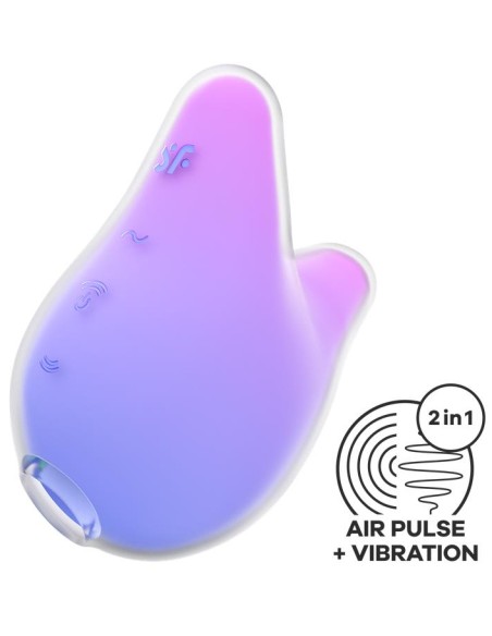 Stimulateur de Clitoris Mermaid Violet Rose