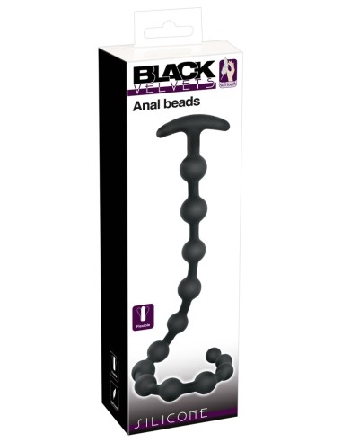 Boules anales Long Beads Silic 48 x 3cm