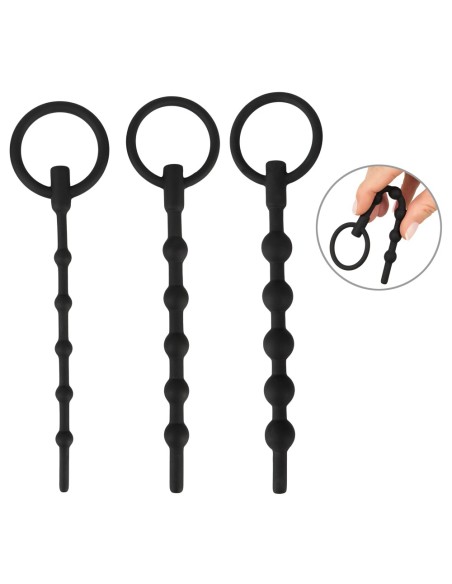 Kit de 3 Tiges d'urètre Training 12 cm - Diamètre 7 à 12mm