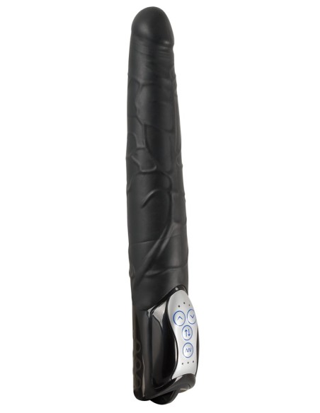 Gode Va-et-Vient Black Push 19 x 4cm