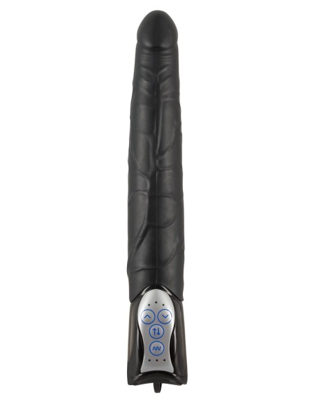 Gode Va-et-Vient Black Push 19 x 4cm