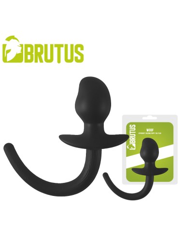 Plug Queue de chien Woof 8 x 5 cm - Queue 20cm