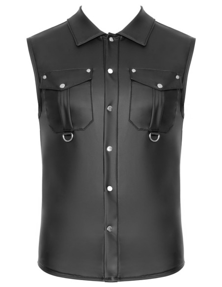 Chemise sans manches Lessio Noire