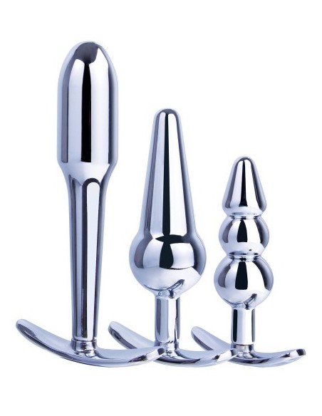 Kit 3 Plugs en métal Butt Lig