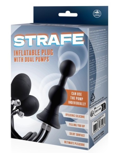 Plug Gonflable Duobally 18 x 9cm