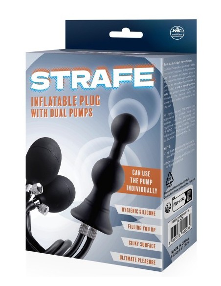 Plug Gonflable Duobally 18 x 9cm