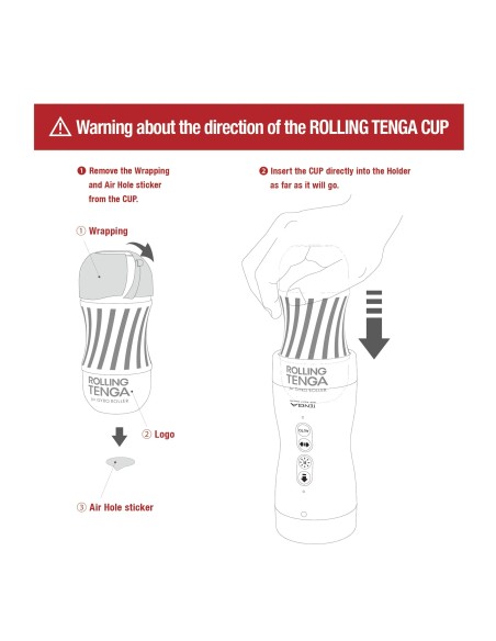 Kit Succion-Rotation Tenga Vacuum Gyro Roller