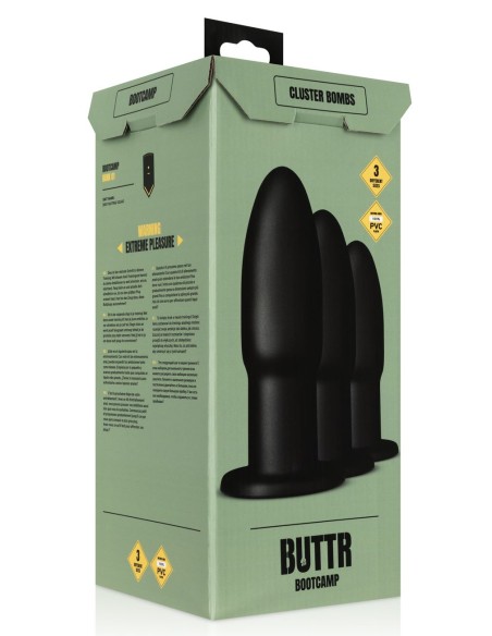 Kit de Plugs Cluster Bombs 3 Plugs