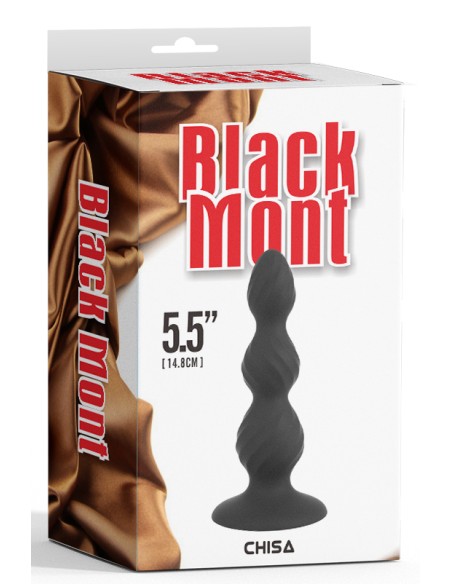 Plug Bolfi Black Mont 13 x 4cm Plug Bolfi Black Mont 13 x 4cm