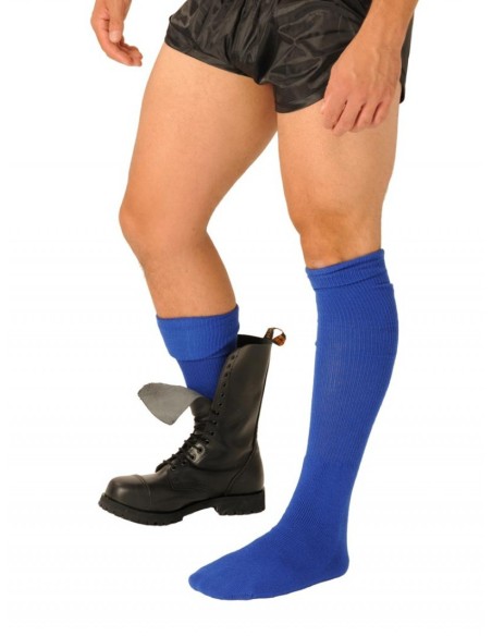 Chaussettes Boot Bleues Chaussettes Boot Bleues