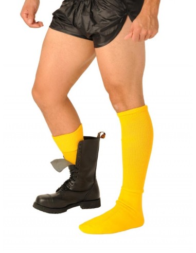 Chaussettes Boots Jaunes
