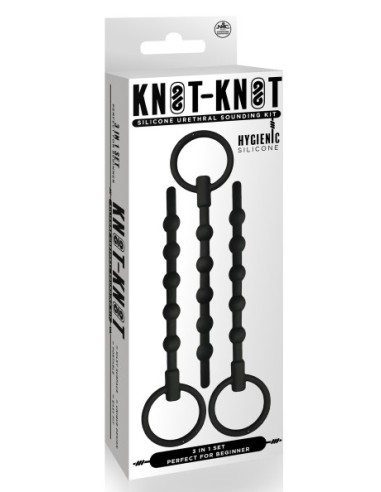 Lot de 3 Tiges Knot-Knot 12 cm - Diamètre de 7 à 12mm