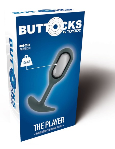 Plug lesté The Player 9.5 x 3 cm - Poids 106g Plug lesté The Player 9.5 x 3 cm - Poids 106g