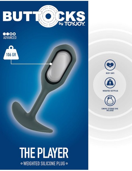 Plug lesté The Player 9.5 x 3 cm - Poids 106g Plug lesté The Player 9.5 x 3 cm - Poids 106g