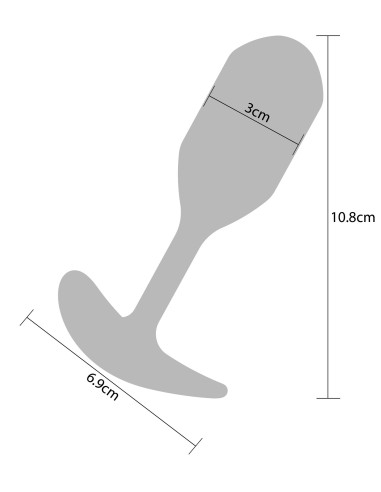 Plug lesté The Player 9.5 x 3 cm - Poids 106g