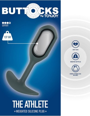 Plug lesté The Athlete 10.5 x 3.4 cm - Poids 137g