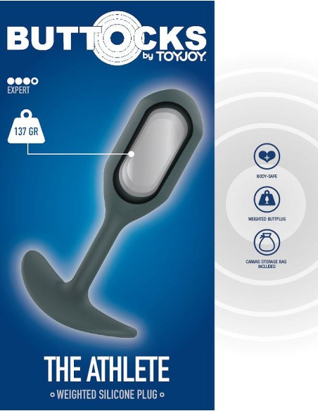 Plug lesté The Athlete 10.5 x 3.4 cm - Poids 137g