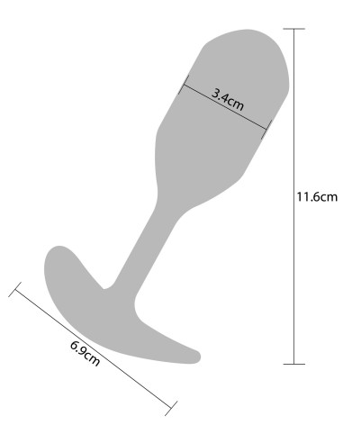 Plug lesté The Athlete 10.5 x 3.4 cm - Poids 137g