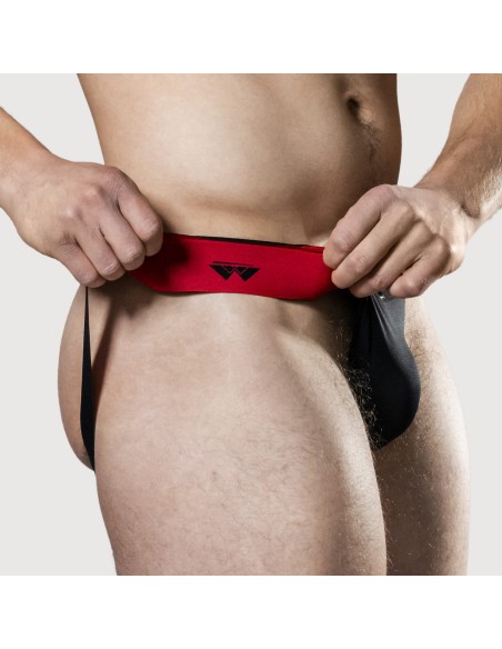 Jockstrap Rev2 Noir Rouge