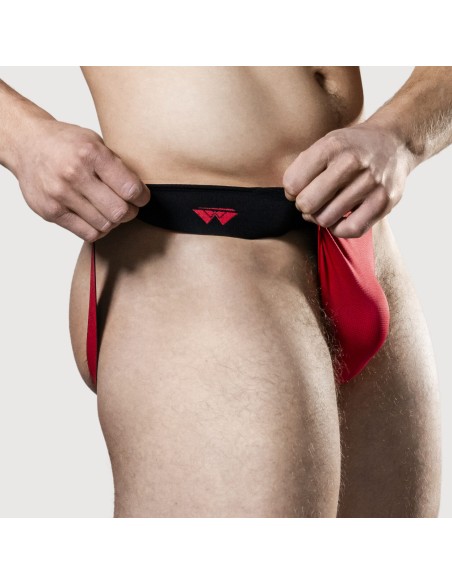 Jockstrap Rev2 Noir Rouge