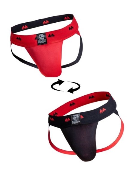 Jockstrap Rev2 Noir Rouge