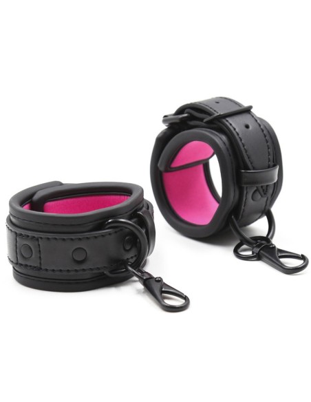 Menottes Noir-Rose