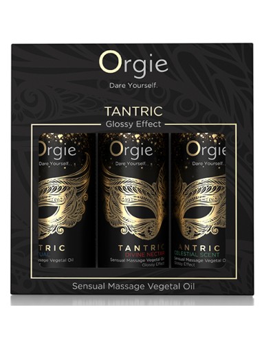 Coffret 3 Huiles de Massage Tantric