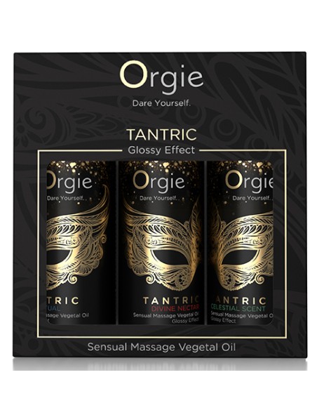 Coffret 3 Huiles de Massage Tantric