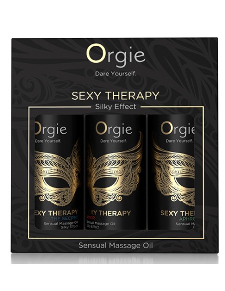 Coffret 3 Huiles de Massage Sexy Therapy Coffret 3 Huiles de Massage Sexy Therapy