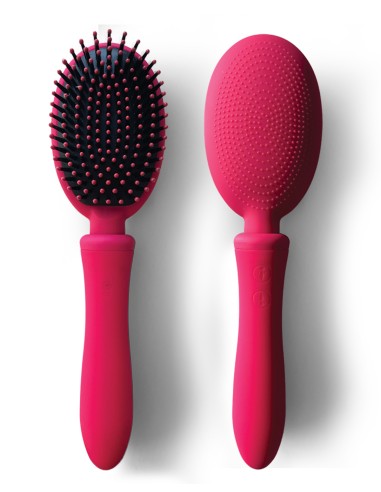 Brosse à Cheveux Vibrante Vibraliss 11.5 x 3.3cm Rose