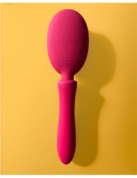 Brosse à Cheveux Vibrante Vibraliss 11.5 x 3.3cm Rose