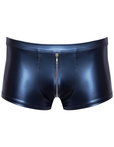 Boxer avec zip Andio Bleu métallisé