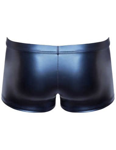 Boxer avec zip Andio Bleu métallisé