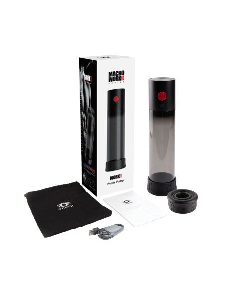 Pompe à pénis Work 1- 20 x 6cm