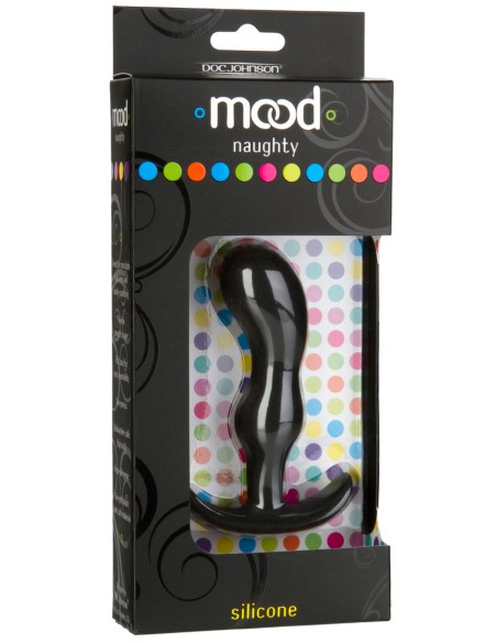 Plug Silicone Naughty Curved M 9 x 2.5cm Plug Silicone Naughty Curved M 9 x 2.5cm