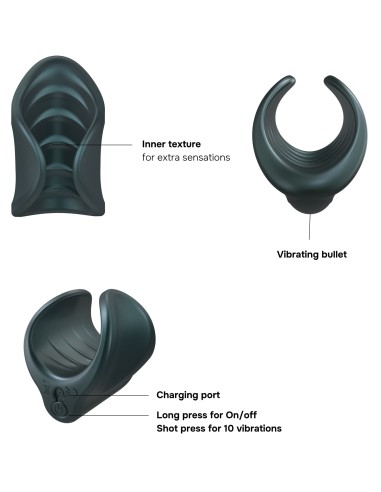 Masturbateur vibrant Starter 10 Vibrations