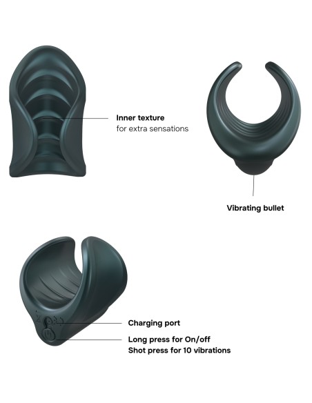 Masturbateur vibrant Starter 10 Vibrations