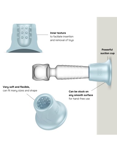 Embout Ventouse pour Wand Holden Bleu