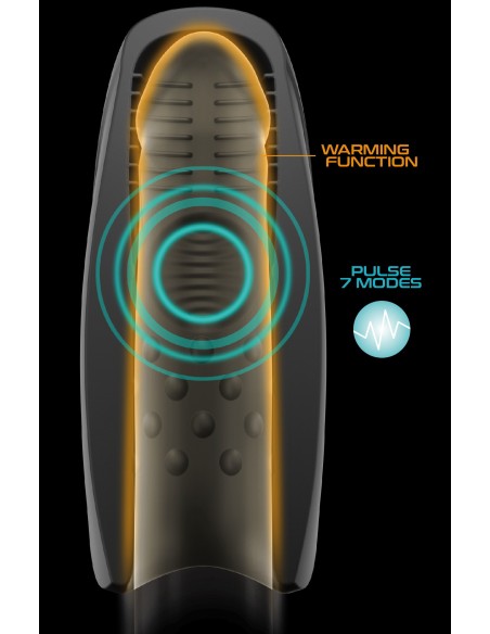 Masturbateur vibrant Pulsion One 7 Vibrations Masturbateur vibrant Pulsion One 7 Vibrations