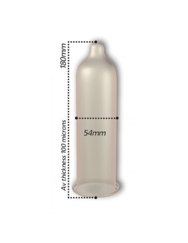 Préservatifs Extra 54mm x12