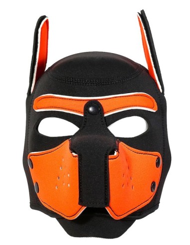 Cagoule Enjoy Puppy Noir-Orange
