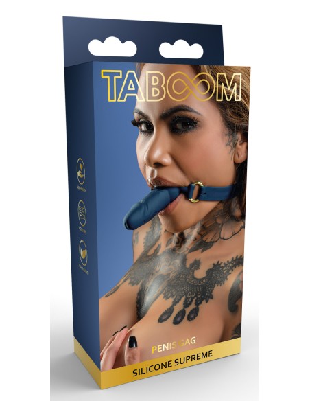 Bâillon en Silicone Supreme Dick 7 x 2.7cm