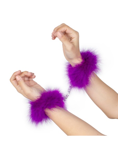Menottes Boa Feather Violet Menottes Boa Feather Violet