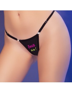 String Fuck Me ! Noir