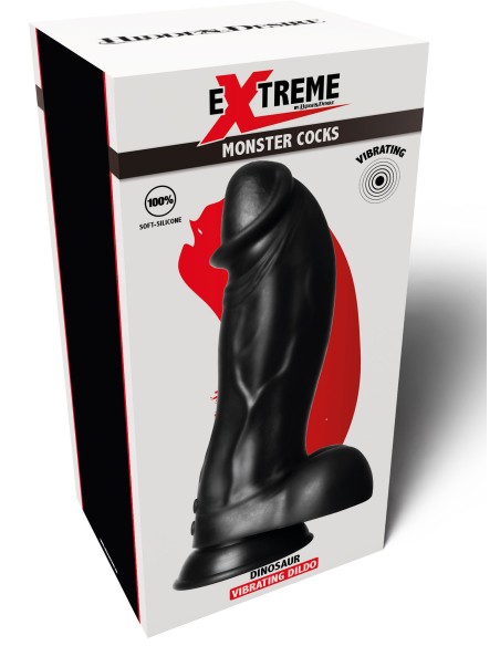 Gode vibrant Dinosaur Cock 17 x 5.8cm