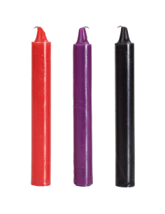 Bougies colorées x3